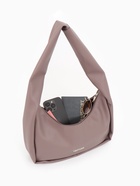 Сумка женская багет TEXTURA на молнии, 30×10×14 см, пудровая - Фото 11