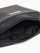 Сумка женская кросс-боди TEXTURA на молнии, 20×7×15 см, чёрная - фото 61910959