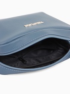 Сумка женская кросс-боди TEXTURA на молнии, 20×7×15 см, голубая - Фото 14