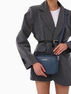 Сумка женская кросс-боди TEXTURA на молнии, 20×7×15 см, голубая - Фото 17