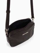 Сумка женская кросс-боди TEXTURA на молнии, 20×7×15 см, коричневая - Фото 13