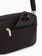 Сумка женская кросс-боди TEXTURA на молнии, 20×7×15 см, коричневая - Фото 10