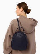 Рюкзак-мини женский TEXTURA, на молнии, размер 22×9×25 см, тёмно-синий - Фото 4