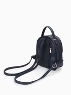 Рюкзак-мини женский TEXTURA, на молнии, размер 22×9×25 см, тёмно-синий - Фото 6