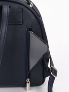 Рюкзак-мини женский TEXTURA, на молнии, размер 22×9×25 см, тёмно-синий - Фото 9