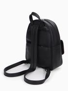 Рюкзак-мини женский TEXTURA, на молнии, размер 22×10×28 см, чёрный - Фото 6