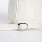 Рюкзак-мини женский TEXTURA, на молнии, размер 22×10×28 см, белый - Фото 13