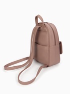 Рюкзак-мини женский TEXTURA, на молнии, размер 22×10×28 см, пудровый - Фото 6