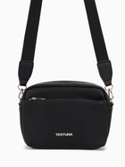 Сумка женская кросс-боди TEXTURA на молнии, 16×7×17 см, чёрная - Фото 2