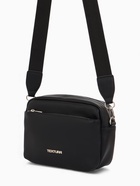 Сумка женская кросс-боди TEXTURA на молнии, 16×7×17 см, чёрная - Фото 6