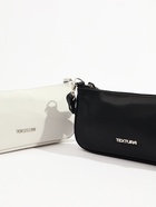 Сумка женская багет TEXTURA на молнии, 26×4×14 см, чёрная - Фото 13