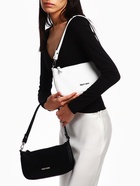 Сумка женская багет TEXTURA на молнии, 26×4×14 см, белая - Фото 2