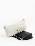 Сумка женская багет TEXTURA на молнии, 26×4×14 см, белая - Фото 14