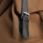Рюкзак мужской городской, TEXTURA, текстиль, цвет коричневый - Фото 4