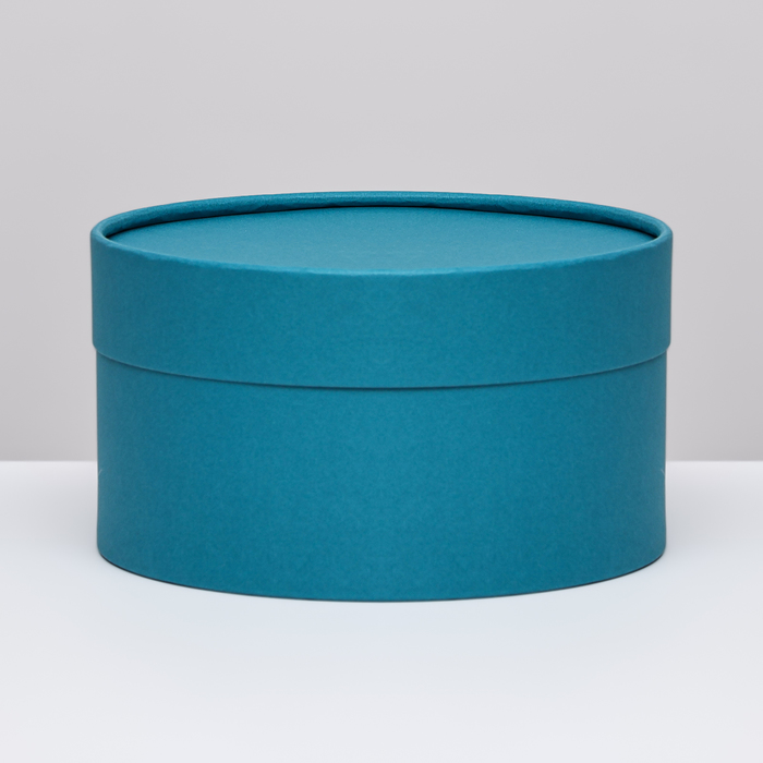 Подарочная коробка "Wewak" сине-травяной, завальцованная без окна, 18 х 10 см - Фото 1
