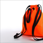 Мешок-сумка для обуви с карманом, TEXTURA, оранжевый - Фото 6