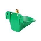 Поилка чашечная для КРС, свиней, коз, 17×18×7 см, пластик, зелёная, Greengo - Фото 4