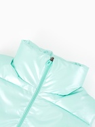 Жилет для девочки MINAKU: Cozy Winter, бирюзовый, рост 128 см - Фото 10