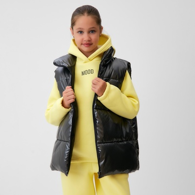 Жилет детский MINAKU, серый, рост 134 см