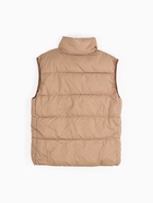 Жилет для девочки MINAKU: Cozy Winter, бежевый, рост 122 см - Фото 14