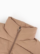 Жилет для девочки MINAKU: Cozy Winter, бежевый, рост 140 см - Фото 11