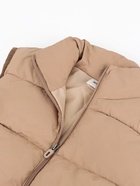 Жилет для девочки MINAKU: Cozy Winter, бежевый, рост 140 см 10122031