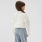 Рубашка верхняя укороченная детская KAFTAN, размер 36 (134-140 см), цвет молочный 10244667 - фото 11963526
