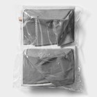 Органайзер подвесной с карманами LaDо́m, 3 отделения, 59×20 см, серый - Фото 5