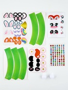 Набор для украшения яиц на подложке «Зверята» на пасху, 13×10 см - Фото 3