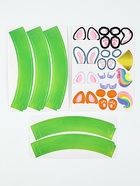 Набор для украшения яиц на подложке «Зверята» на пасху, 13×10 см - Фото 4