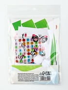 Набор для украшения яиц на подложке «Зверята» на пасху, 13 х 10 см 9888512