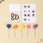 Пасхальный набор для украшения яиц на подложке «Котики» на пасху, 13×10 см - Фото 6