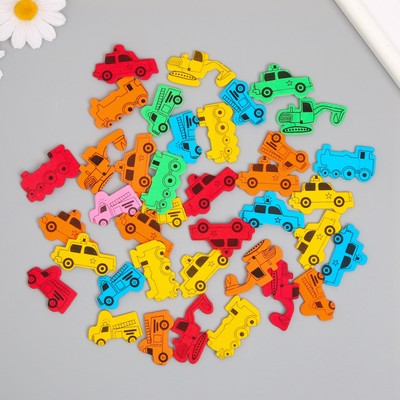 Декор для творчества EVA «Транспорт наземный», набор 12 г, 13×15 см