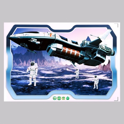 Интерьерная наклейка 3Д TAKE IT EASY «Космическая», 57×42 см