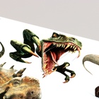 Интерьерная наклейка 3Д TAKE IT EASY «Динозавры», 90×30 см - Фото 4