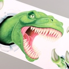 Интерьерная наклейка 3Д TAKE IT EASY «Тирекс», 87×46 см - Фото 3