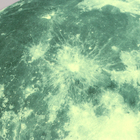Наклейка 3Д интерьерная "Полнолуние", светящаяся, 30х30см - Фото 3