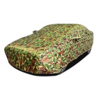 Тент автомобильный, водонепроницаемый, полиэстер, камуфляж хаки, размер M 457×165×119 см - Фото 5