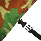 Тент автомобильный, водонепроницаемый, полиэстер, камуфляж хаки, размер L 483×178×119 см - Фото 8