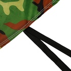 Тент автомобильный, водонепроницаемый, полиэстер, камуфляж хаки, размер L 483×178×119 см - Фото 9