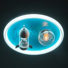 Светильник "Ракета в космосе" LED 48Вт Е27 бело-синий 47х47х15 см BayerLux - Фото 3