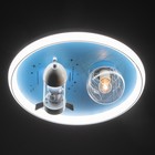 Светильник "Ракета в космосе" LED 48Вт Е27 бело-синий 47х47х15 см BayerLux - Фото 4