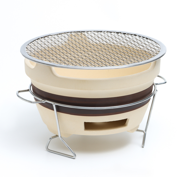 Тандыр настольный керамический, большой 24.5×17 см - Фото 1