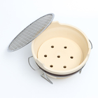 Тандыр настольный керамический, большой 24.5×17 см - Фото 6