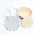 Тандыр настольный керамический, большой 24.5×17 см - Фото 7