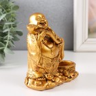 Фигурка полистоун подсвечник на 1 свечу d=3.7 см «Денежный Хотей», 12×6×12 см - Фото 2