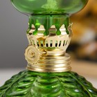 Керосиновая лампа декоративная «Джин» зелёный 8×8×18 см - Фото 4