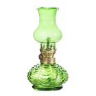 Керосиновая лампа декоративная «Джин» зелёный 8×8×18 см - Фото 5
