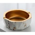 Пепельница для дома «Мрамор», 11.5×4.5 см, керамика 10086168