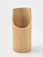 Набор кухонных принадлежностей Доляна «Бамбуковый лес», 5 предметов на подставке: 2 лопатки, 3 ложки - Фото 4